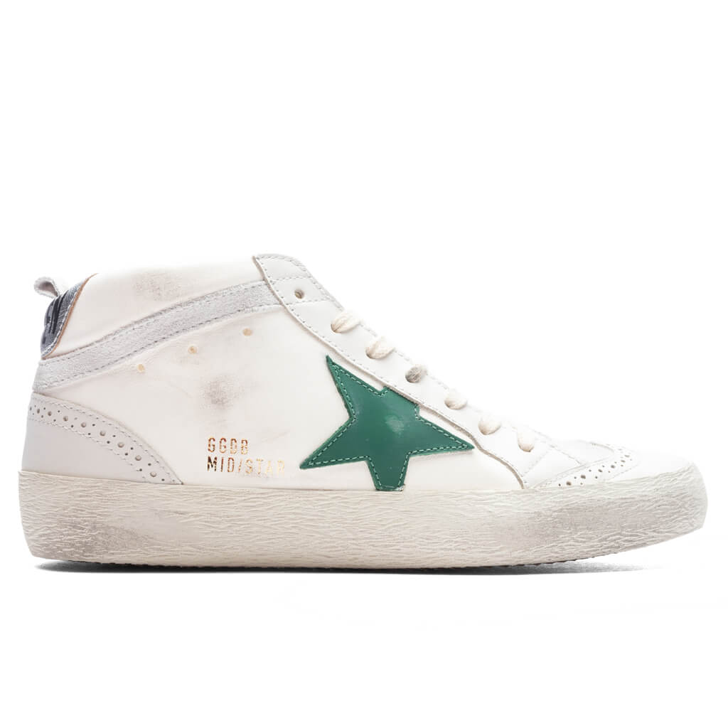 Womens Sneakers Nappa Suede MID Star Golden goose – Гарантія оригінальності – боковий вид