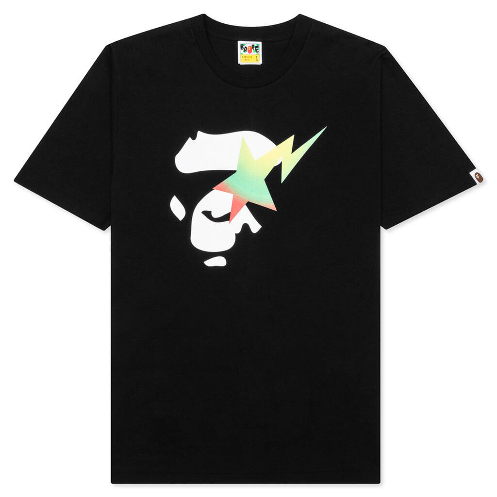 Gradation Ape Face Sta Tee A bathing ape – Гарантія оригінальності – боковий вид