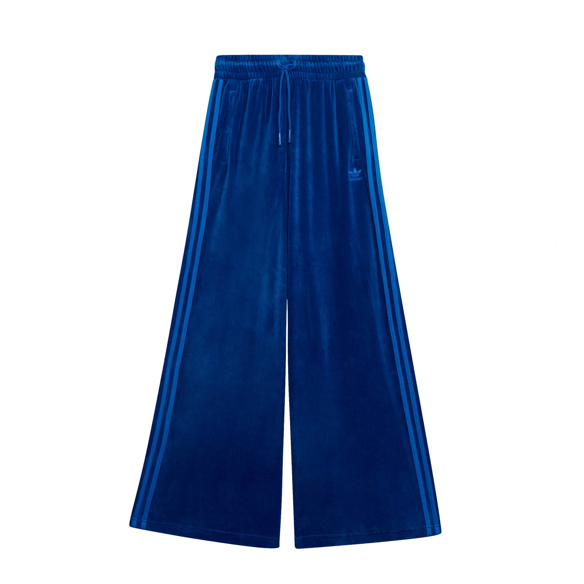 Womens Js Track Pants Blue Adidas – Гарантія оригінальності – боковий вид - ADIDAS