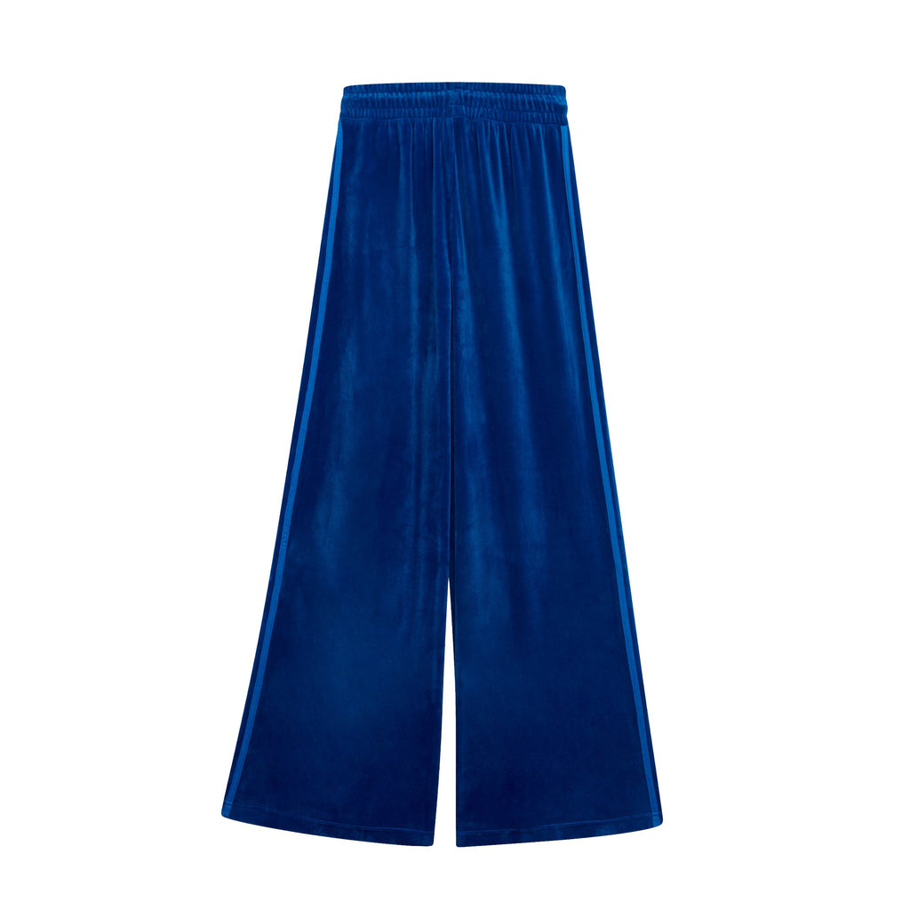Womens Js Track Pants Blue Adidas – Гарантія оригінальності – вид ззаду