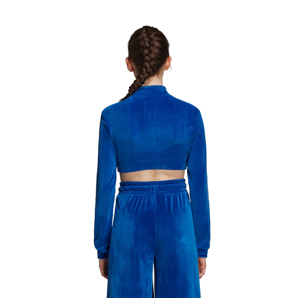 Оригінальна Womens Js Track Top Blue Adidas – збільшений вид