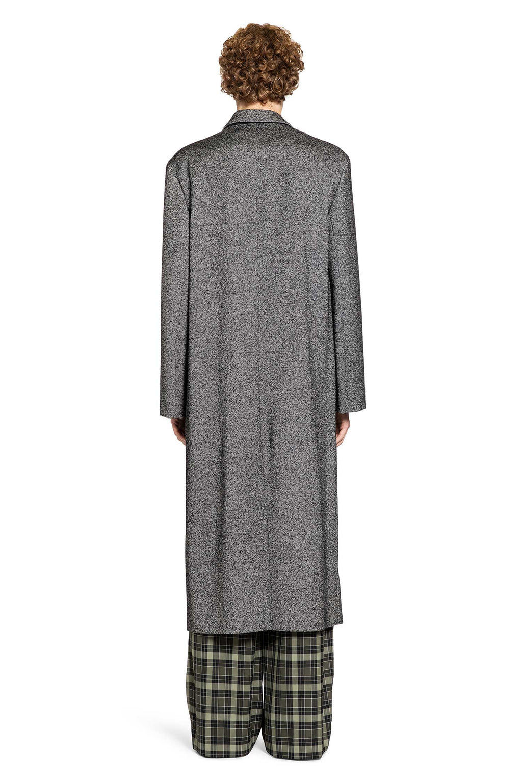 Оригінальна Wool Blend Double Breasted Coat Loewe – збільшений вид