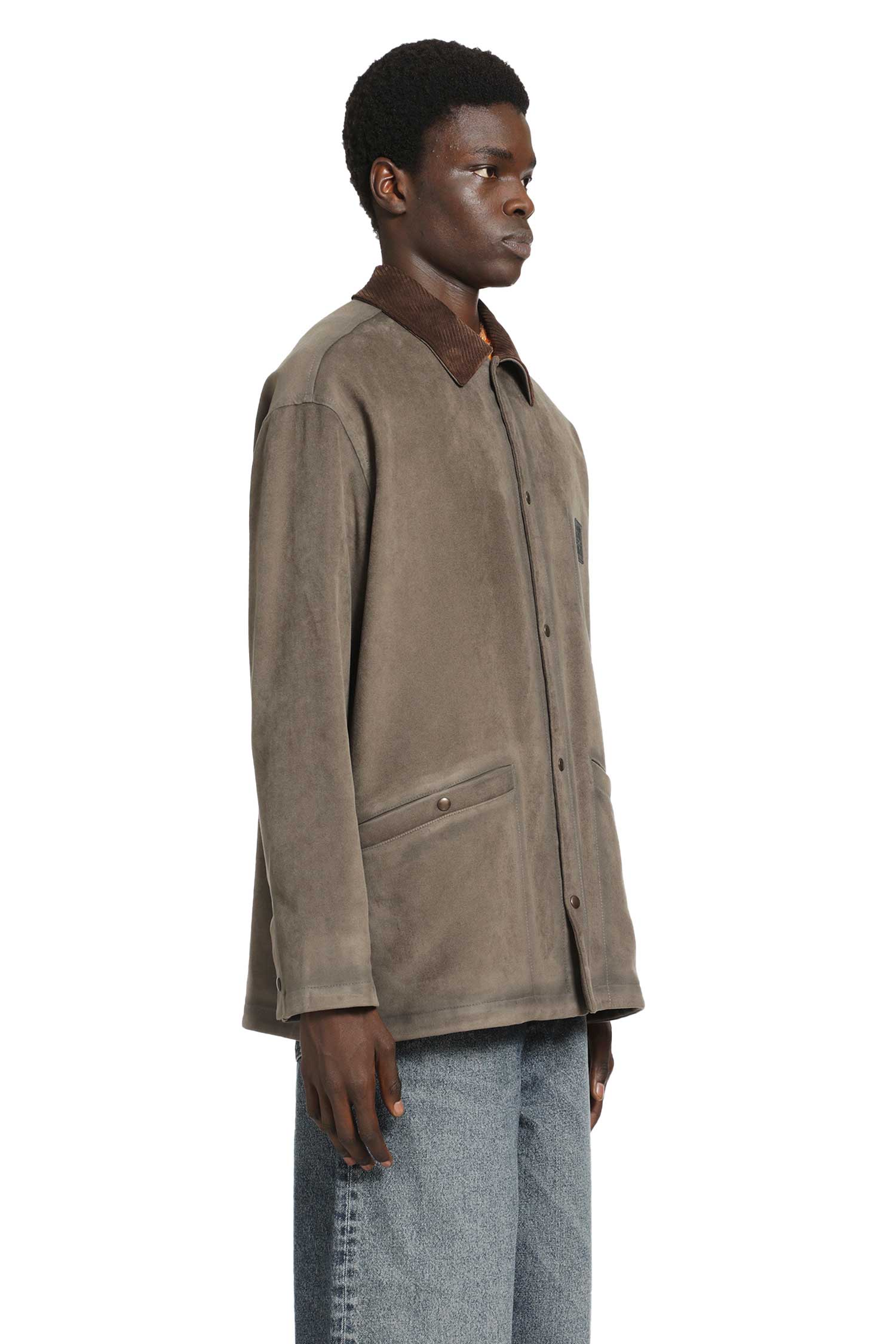 Оригінальна Overshirt In Cotton Blend Loewe – вид ззаду