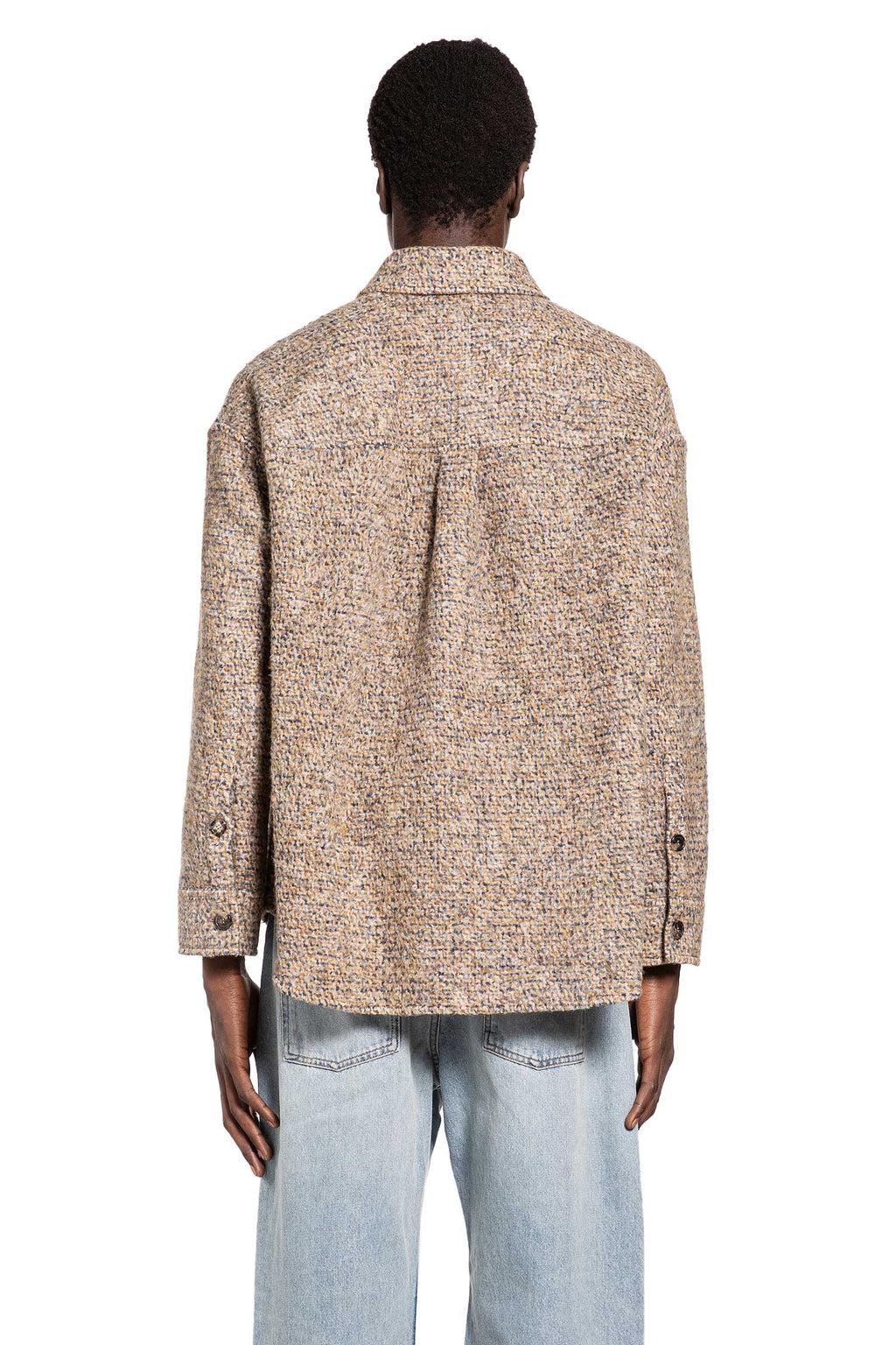 Overshirt In Wool And Lama Loewe оригінал – Купити в Україні – збільшений вид