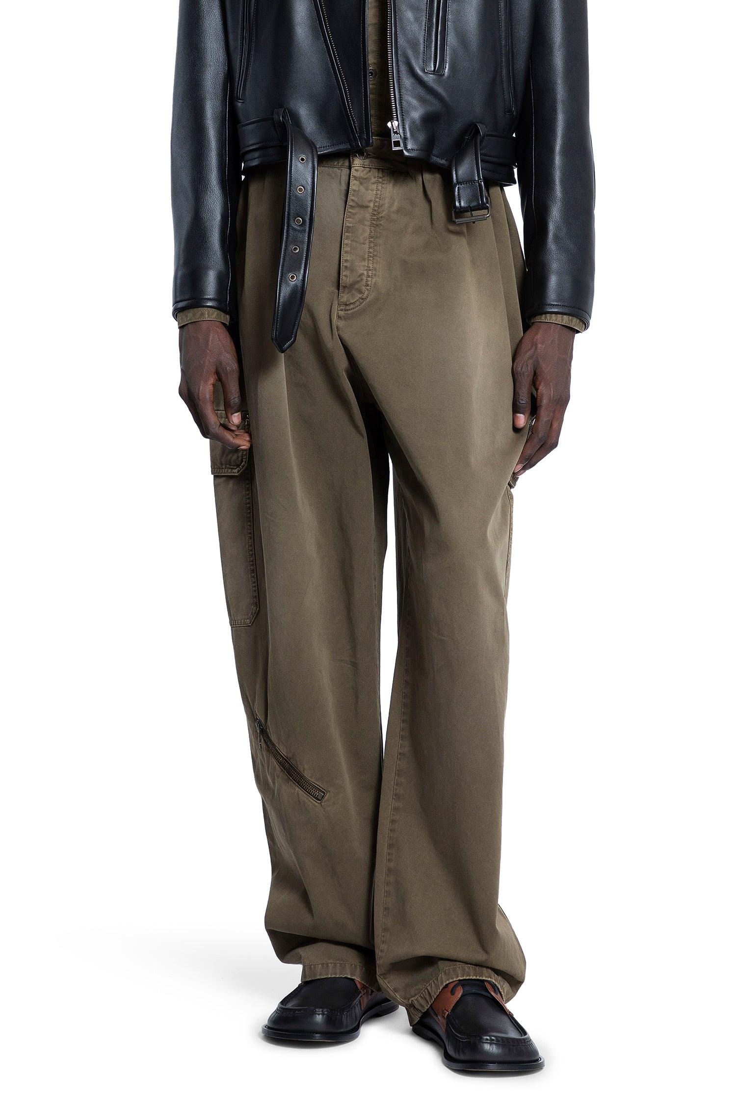 Man Green Trousers Loewe – Гарантія оригінальності – боковий вид