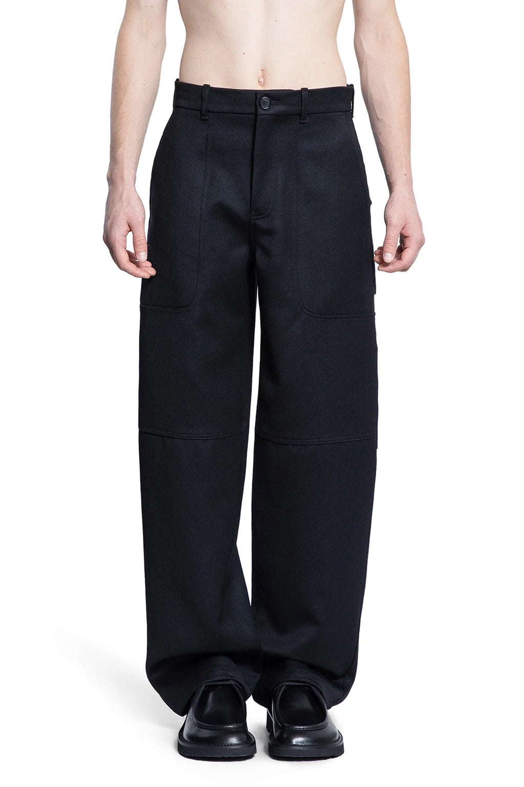 Man Black Trousers Loewe – Гарантія оригінальності – вид ззаду