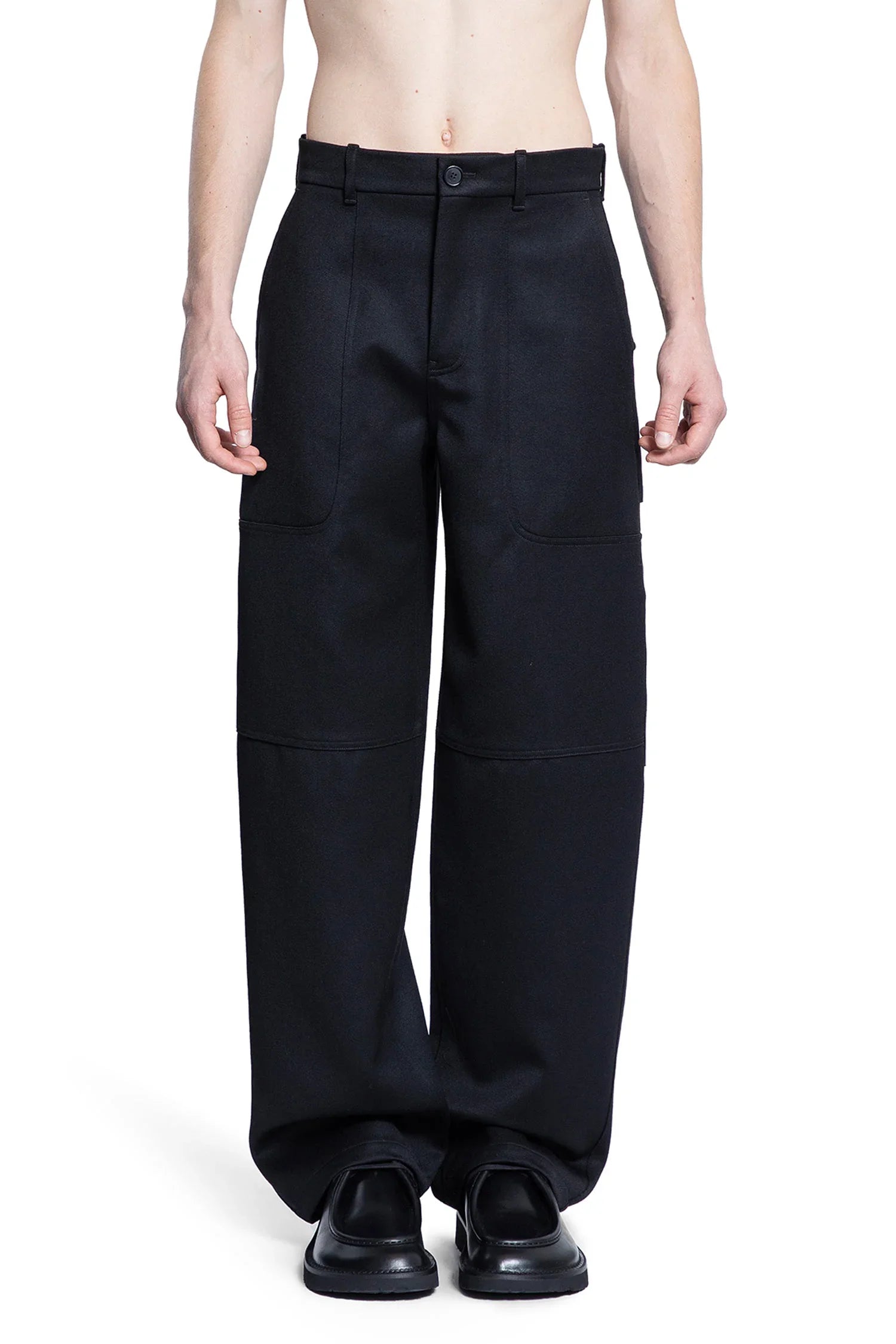Man Black Trousers Loewe – Гарантія оригінальності – вид ззаду