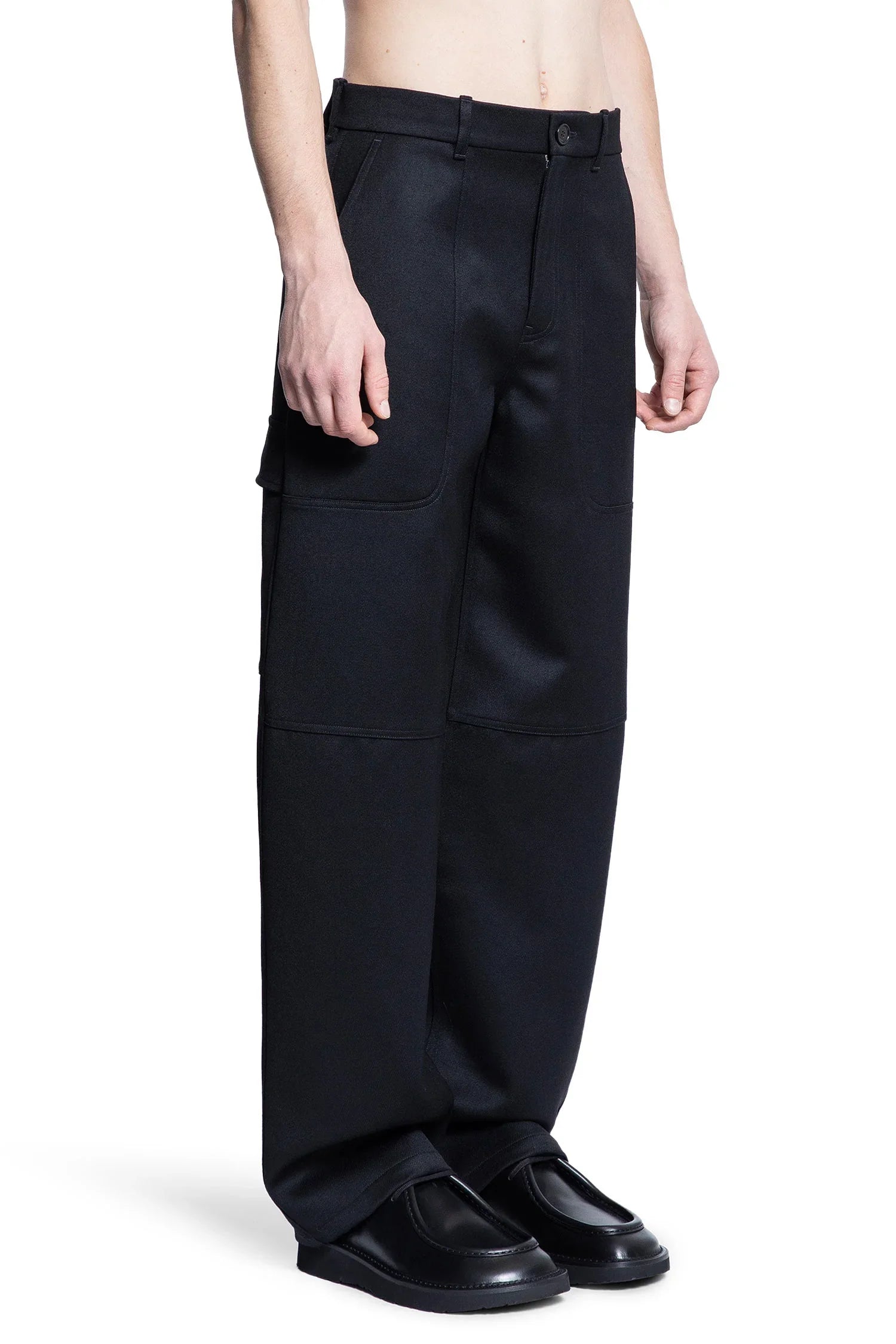 Man Black Trousers Loewe – Гарантія оригінальності – детальний вид