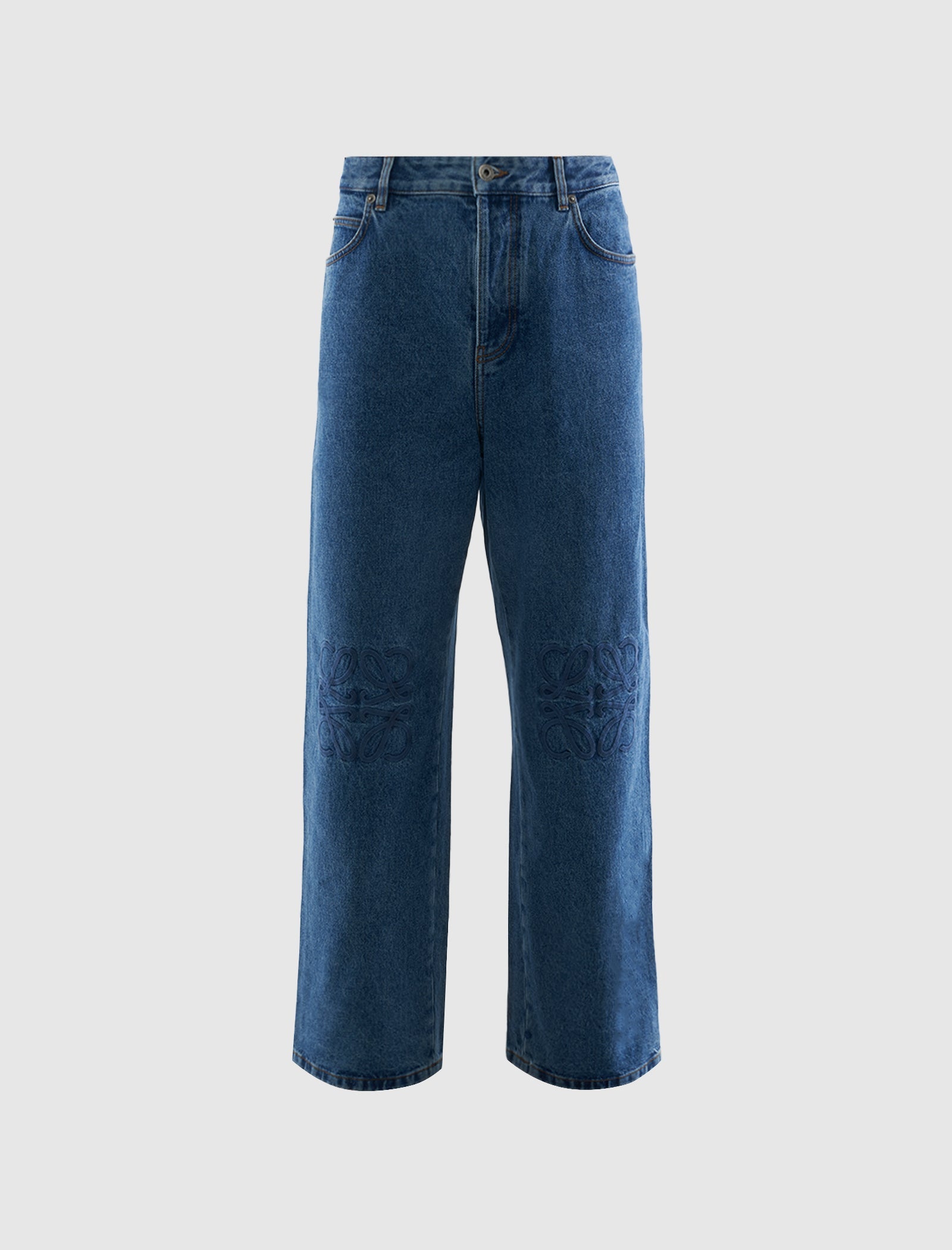 Anagram Baggy Jeans Loewe – Гарантія оригінальності – боковий вид