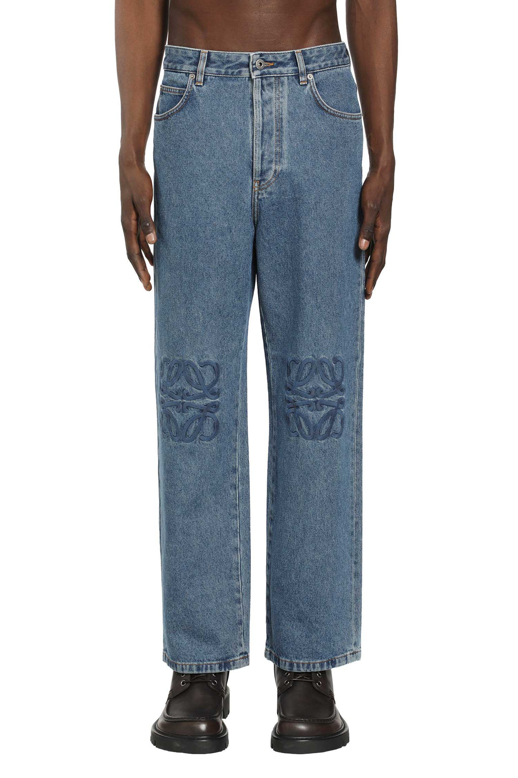 Anagram Baggy Jeans Loewe – Гарантія оригінальності – вид ззаду