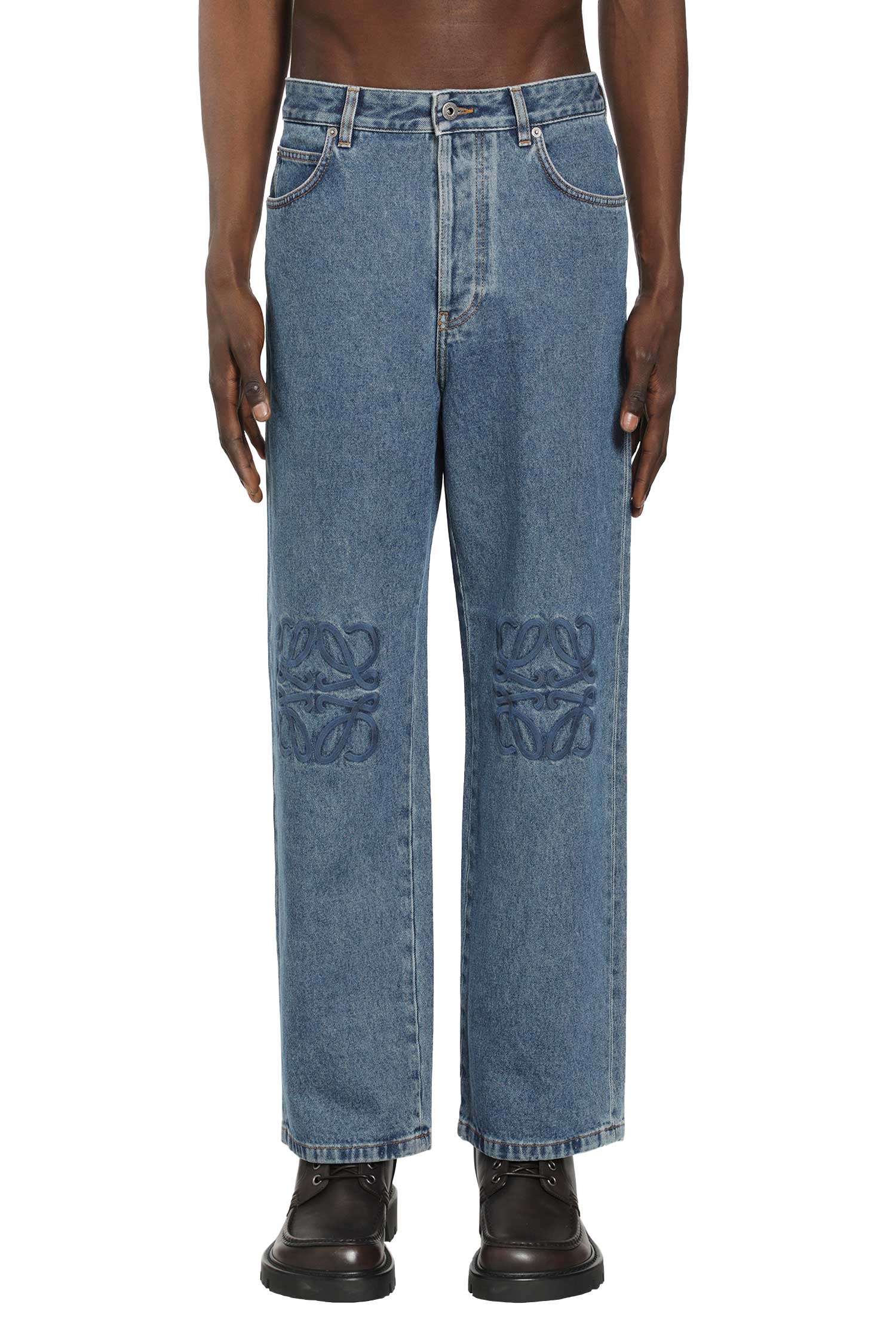 Anagram Baggy Jeans Loewe – Гарантія оригінальності – вид ззаду