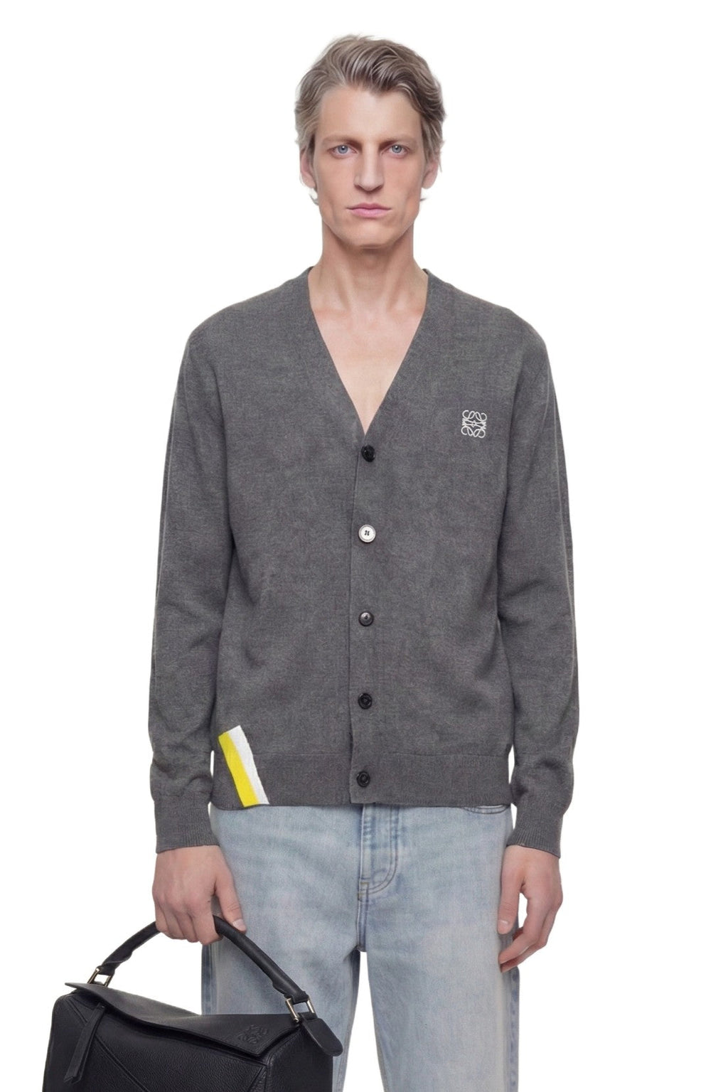 Wool Cardigan Loewe оригінал – Купити в Україні – боковий вид