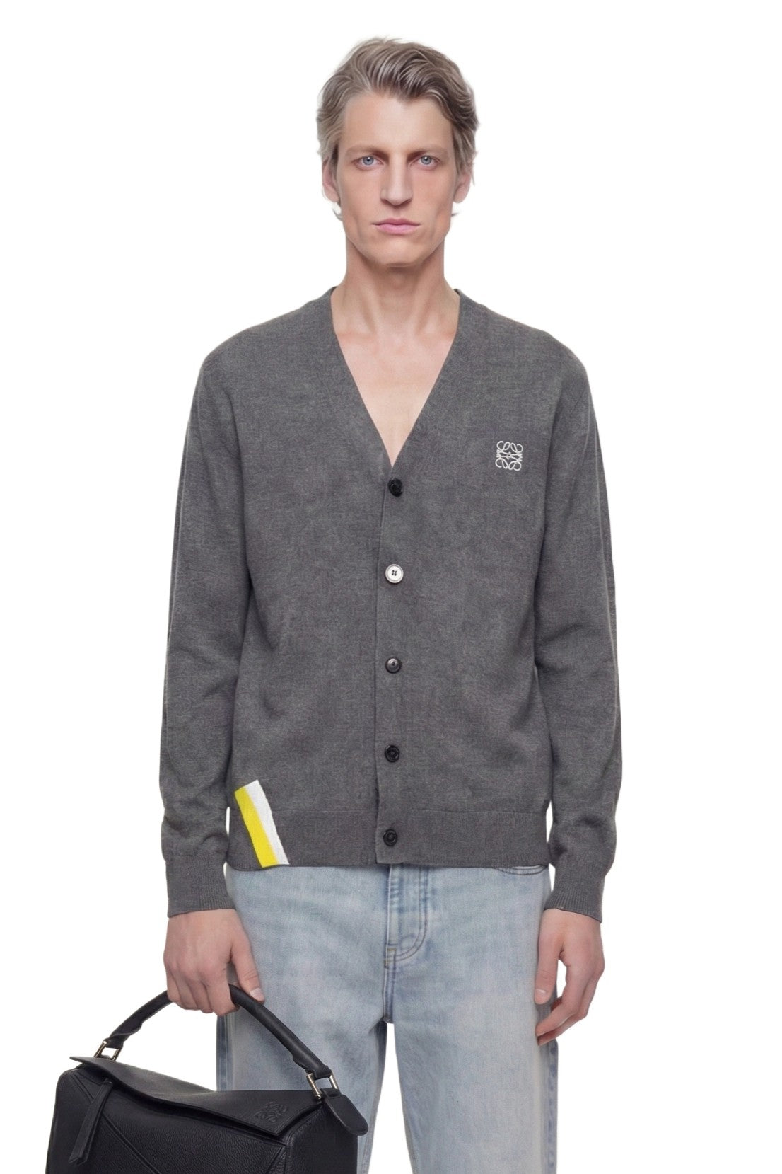 Wool Cardigan Loewe оригінал – Купити в Україні – боковий вид