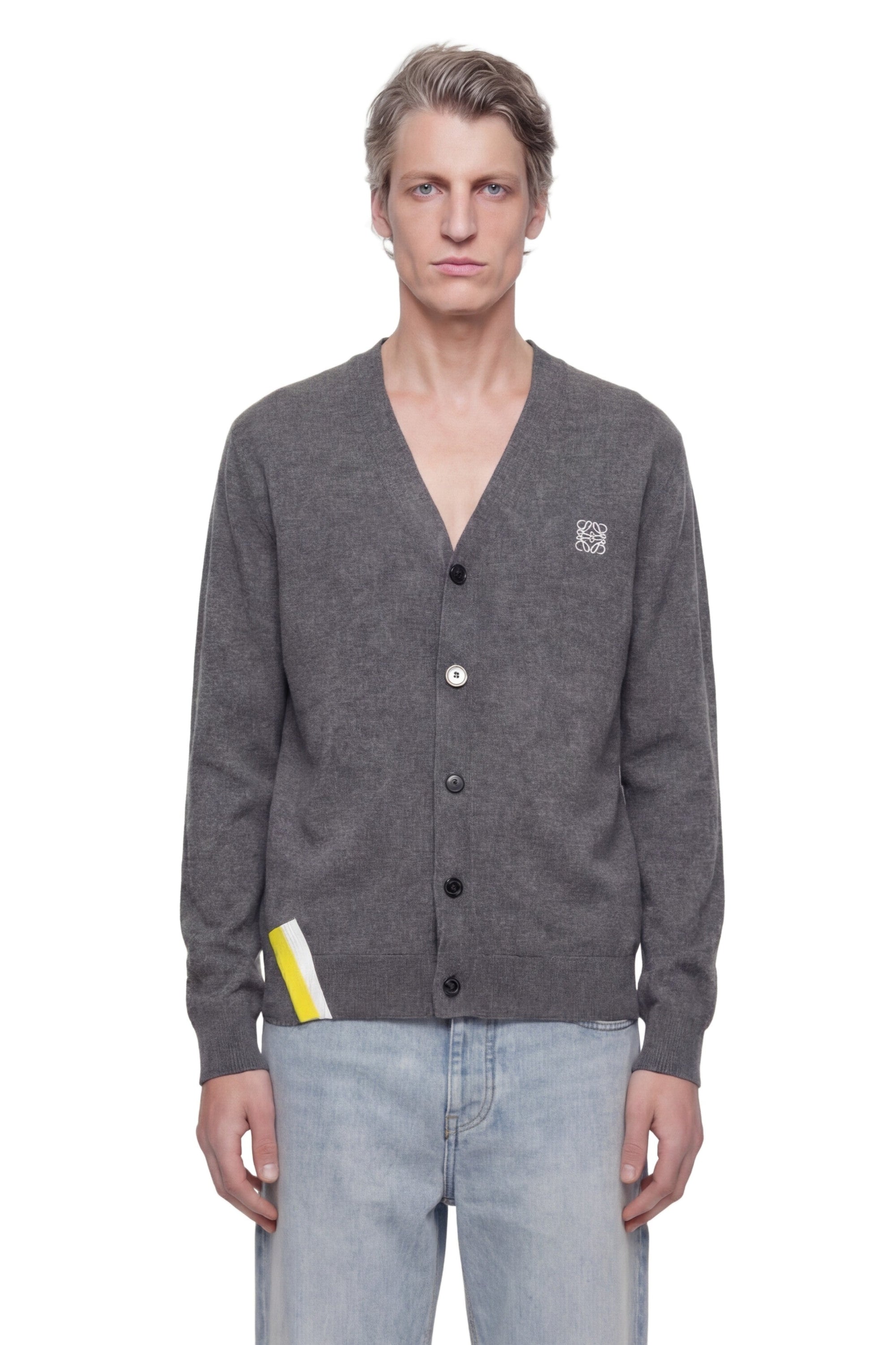 Wool Cardigan Loewe оригінал – Купити в Україні – вид ззаду