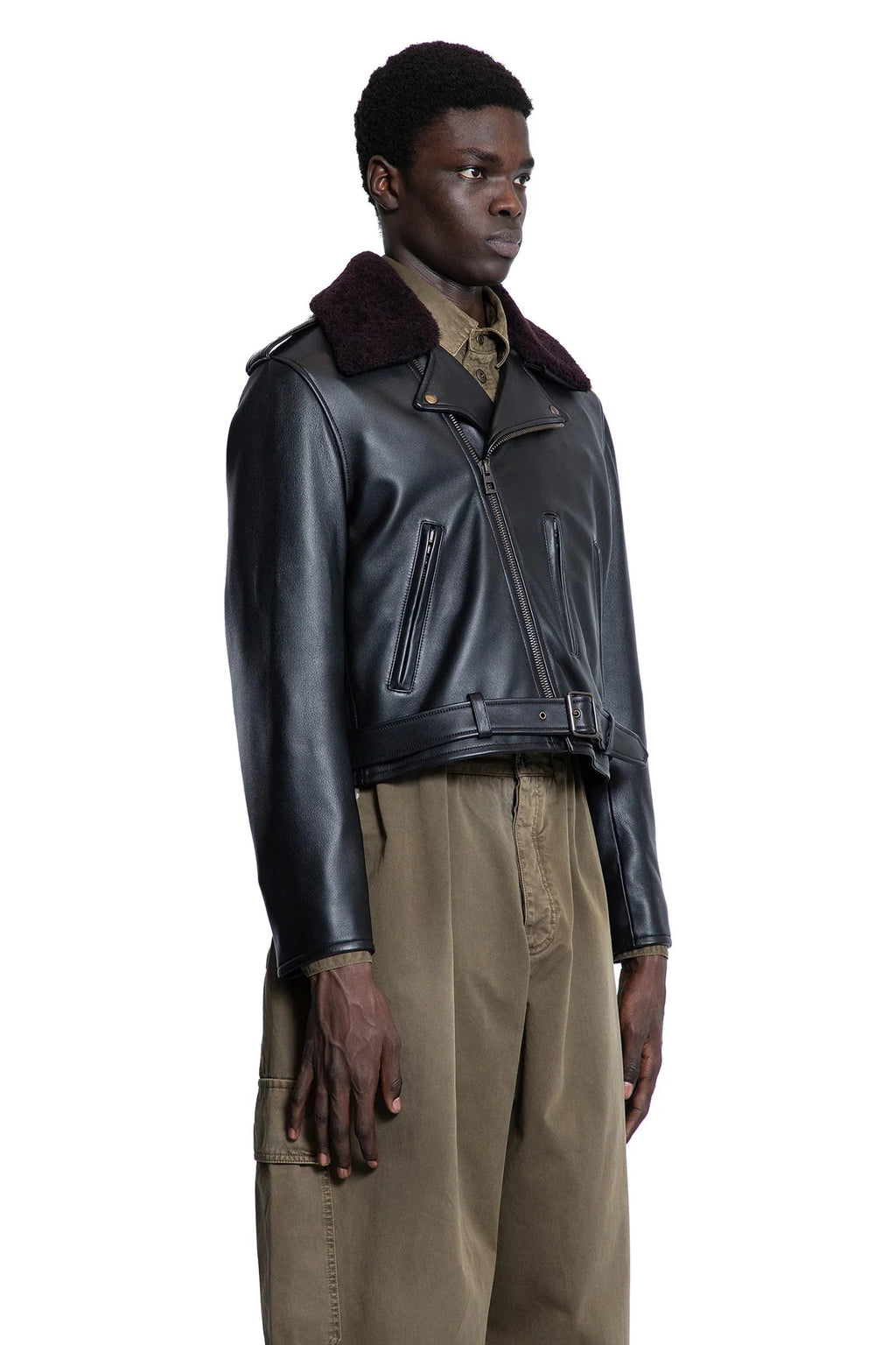 Leather Biker Jacket Loewe оригінал – Купити в Україні – детальний вид