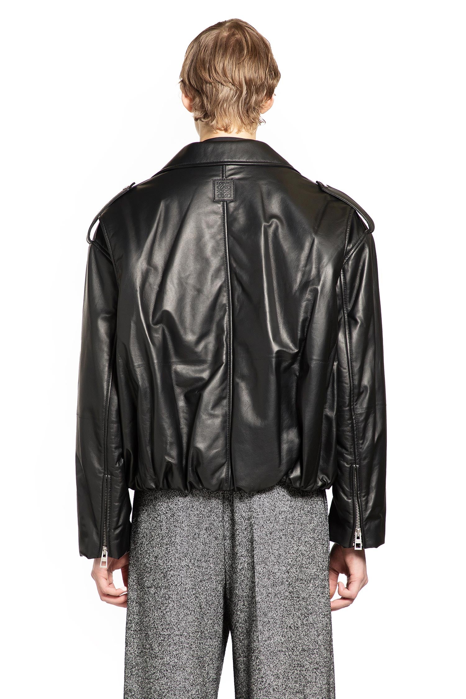 Balloon Biker Jacket In Nappa Loewe оригінал – Купити в Україні – збільшений вид