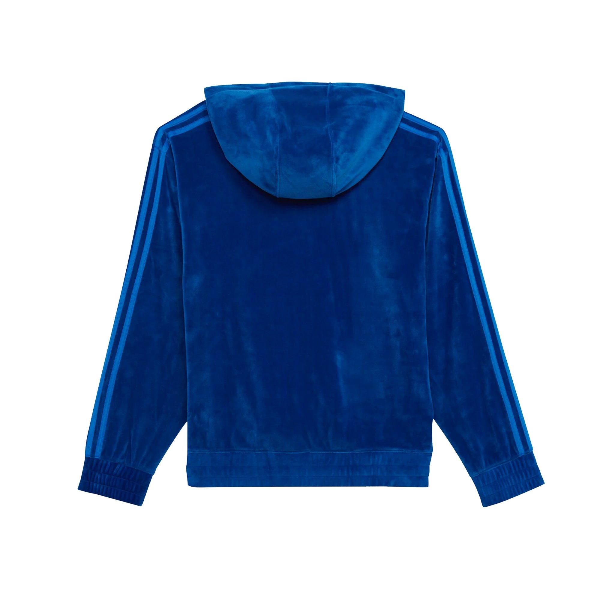 Оригінальна Mens Js Fz Hoodie Blue Adidas – вид ззаду - ADIDAS