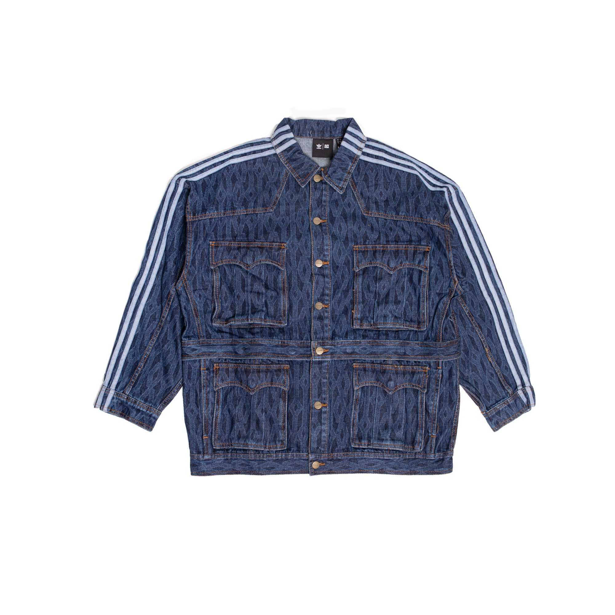 Denim Jacket Drkden Adidas – Гарантія оригінальності – боковий вид - ADIDAS