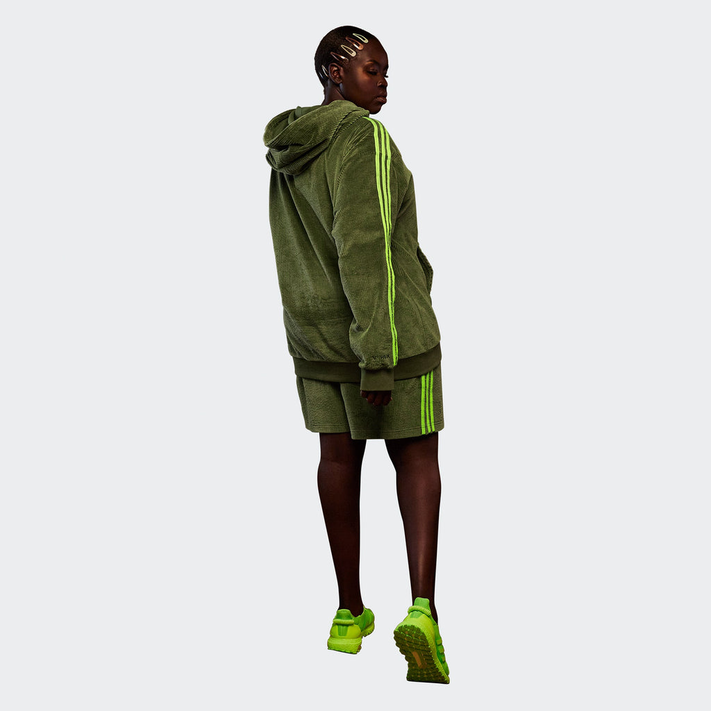 Corduroy Hoodie Wild Pine Solar Slime Adidas – Гарантія оригінальності – детальний вид