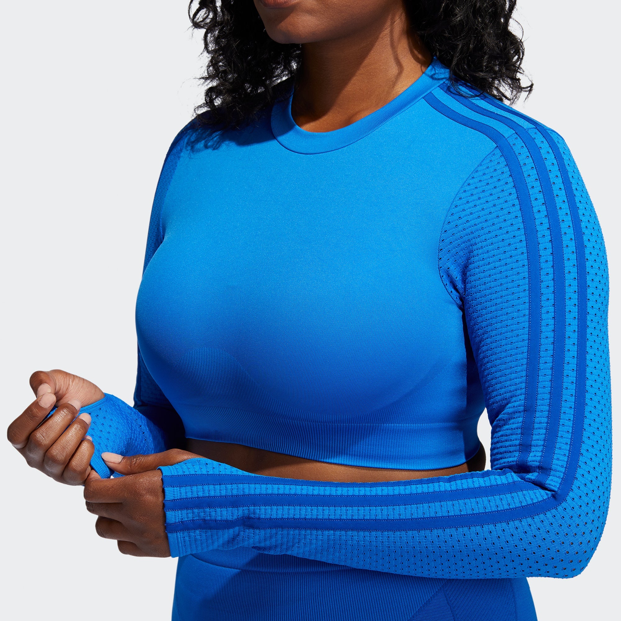 Оригінальна Womens Crop Top Globlu Adidas – детальний вид - ADIDAS