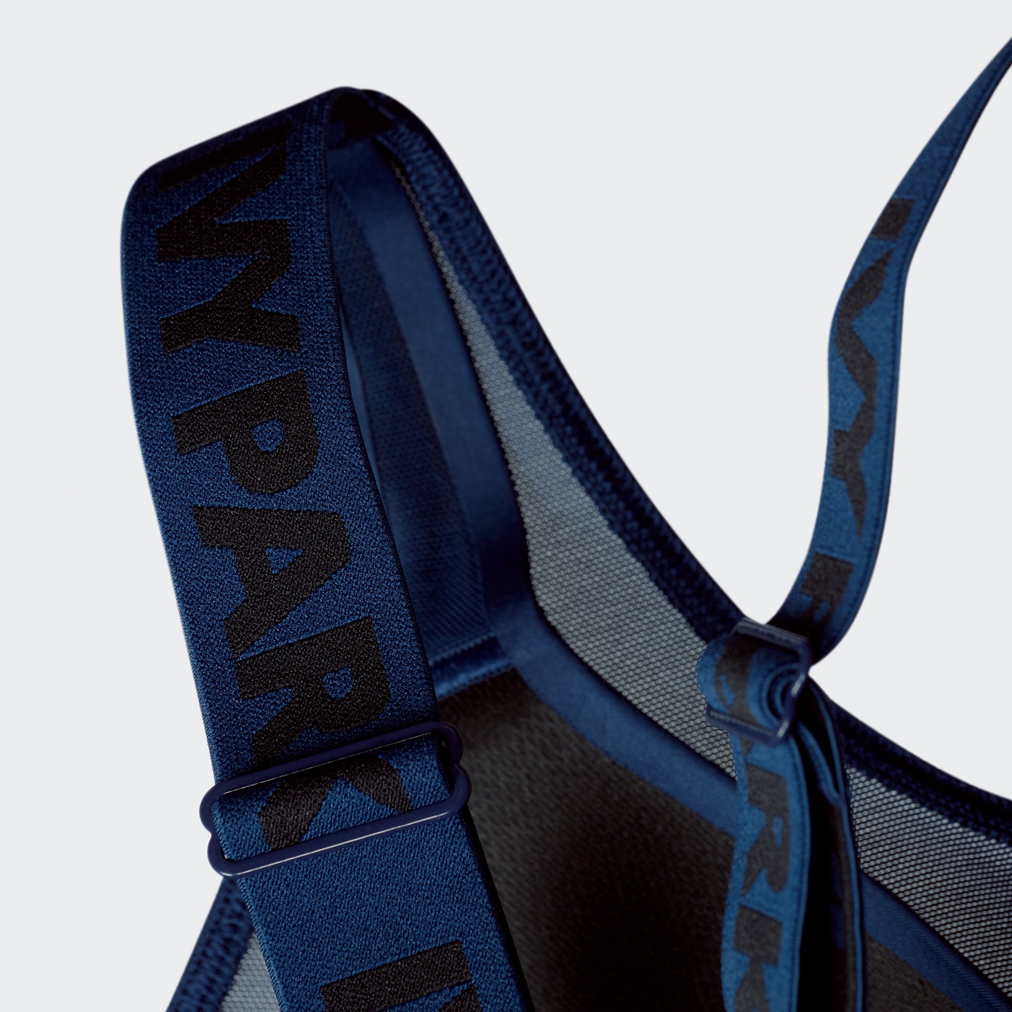 Womens High Support Bra Dark Blue Adidas – Гарантія оригінальності – збільшений вид - ADIDAS