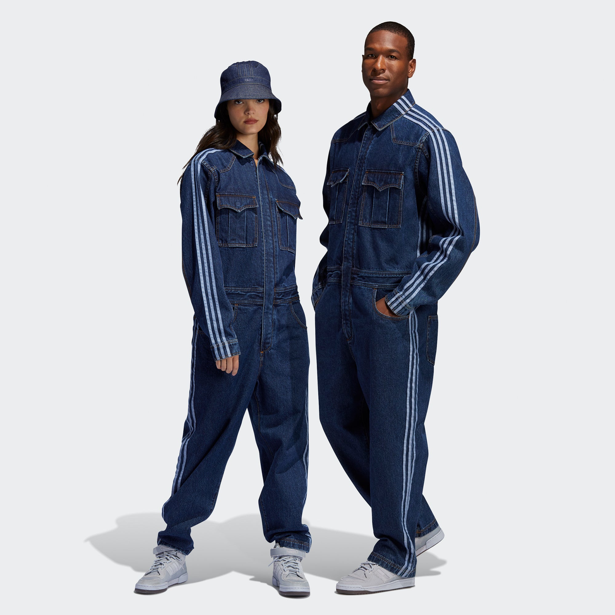 Womens Denim Snap Su Drkden Adidas оригінал – Купити в Україні – вид ззаду - ADIDAS