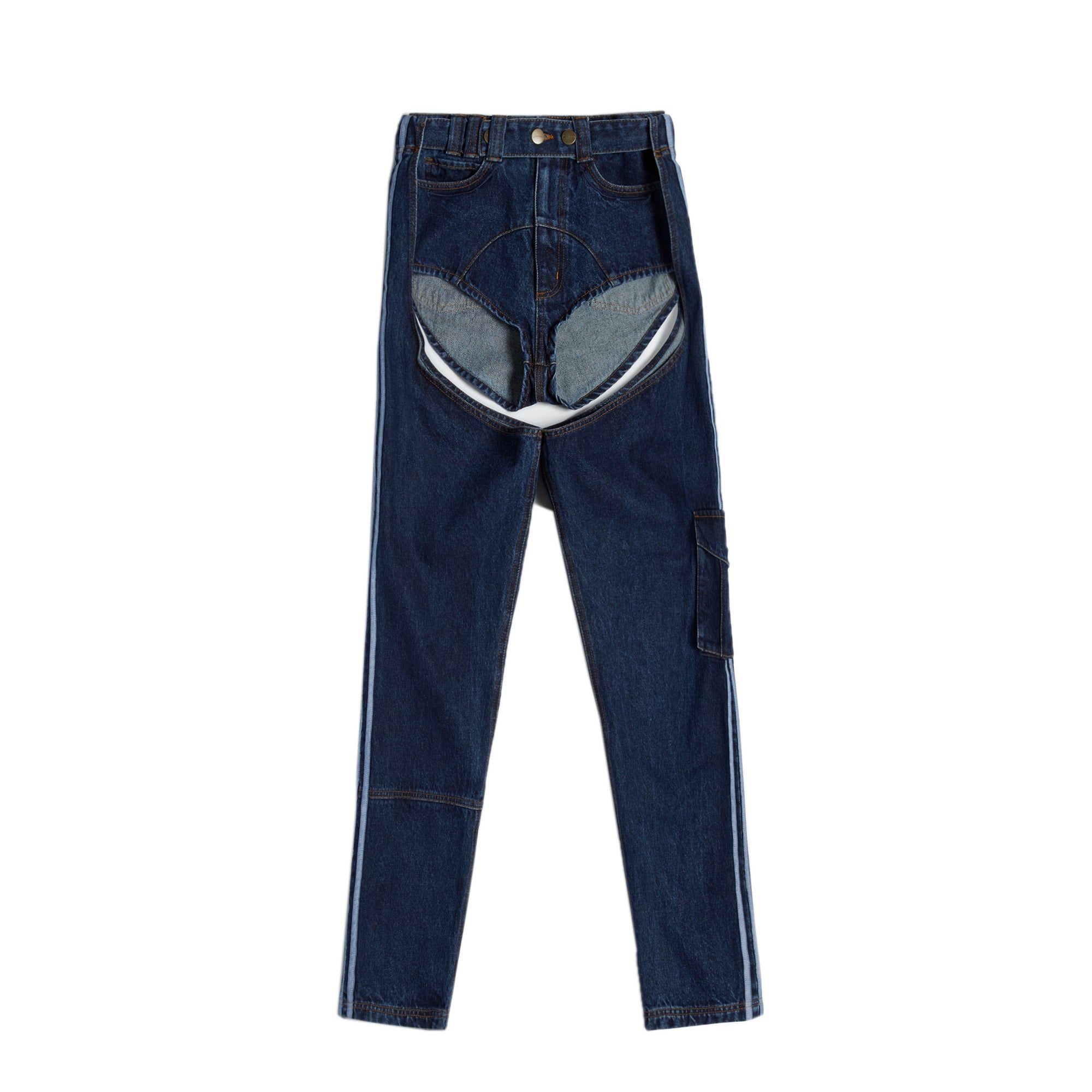 Womens Denim Chaps Drkden Adidas оригінал – Купити в Україні – боковий вид - ADIDAS