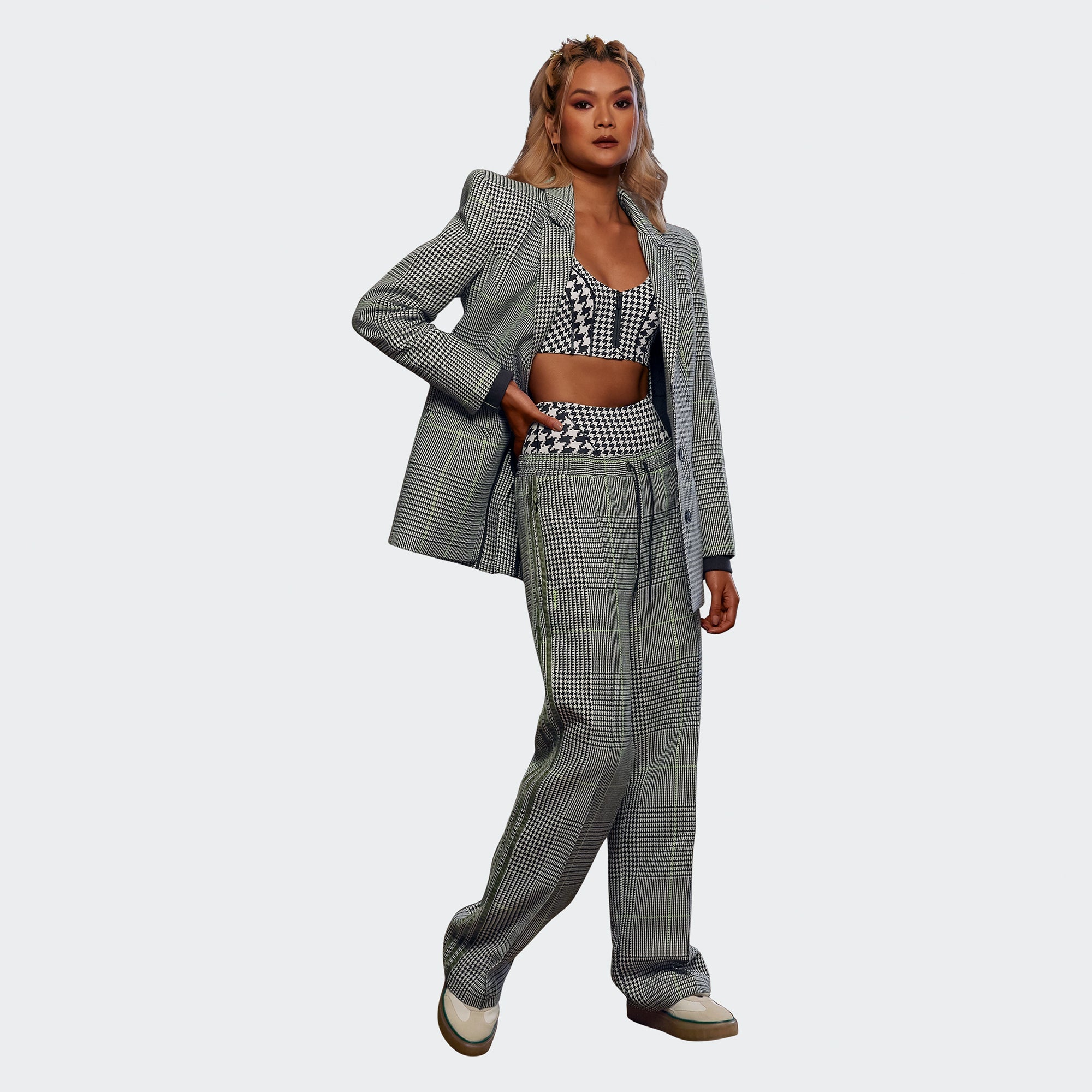 Оригінальна Womens Suit Pant White Adidas – вид ззаду - ADIDAS