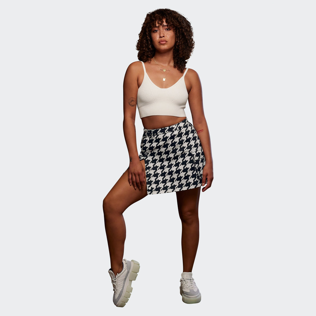 Womens Bralette Cloudwhite Adidas – Гарантія оригінальності – вид ззаду