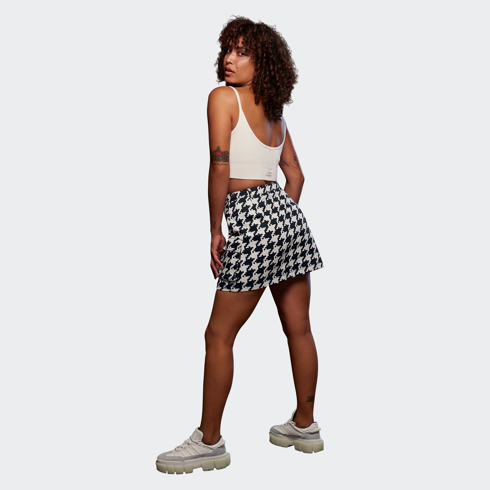 Womens Bralette Cloudwhite Adidas – Гарантія оригінальності – детальний вид - ADIDAS