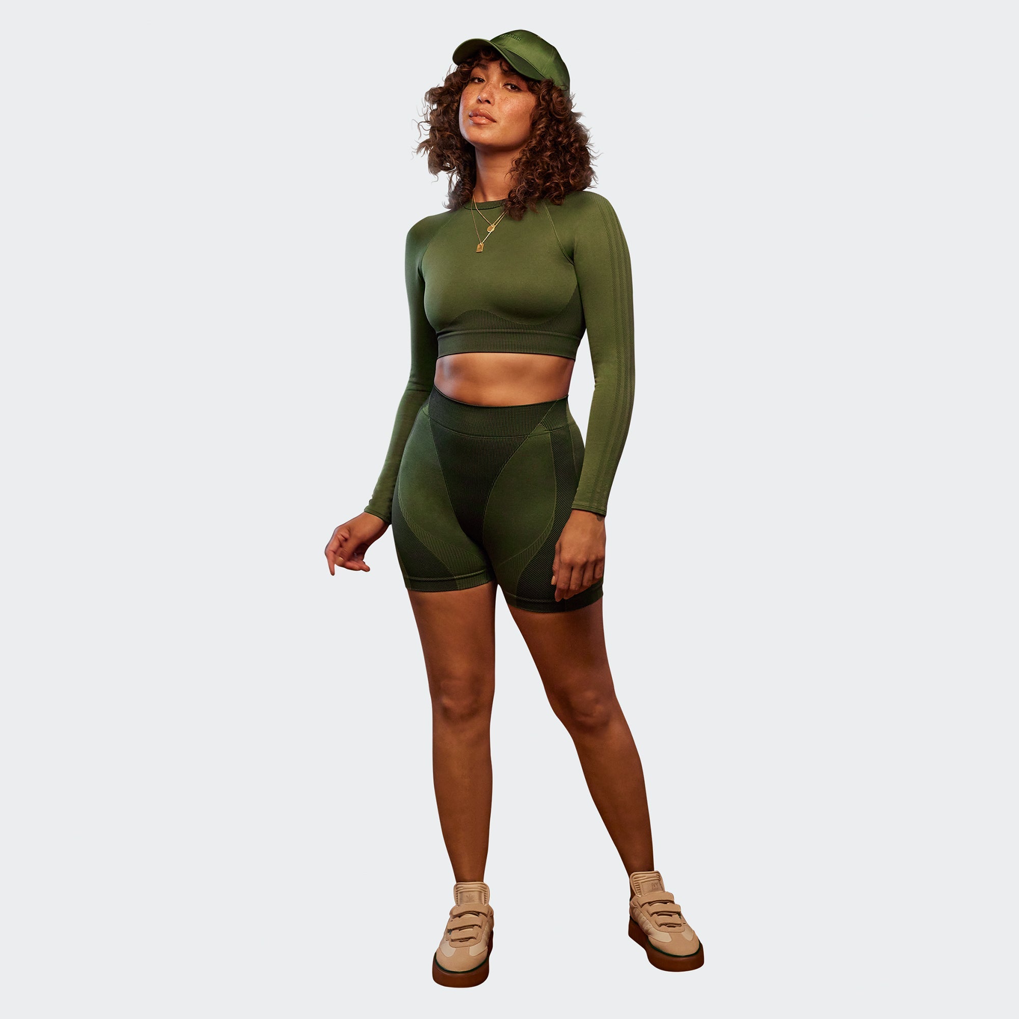 Оригінальна Womens Short Tight Wild Pine Adidas – вид ззаду - ADIDAS
