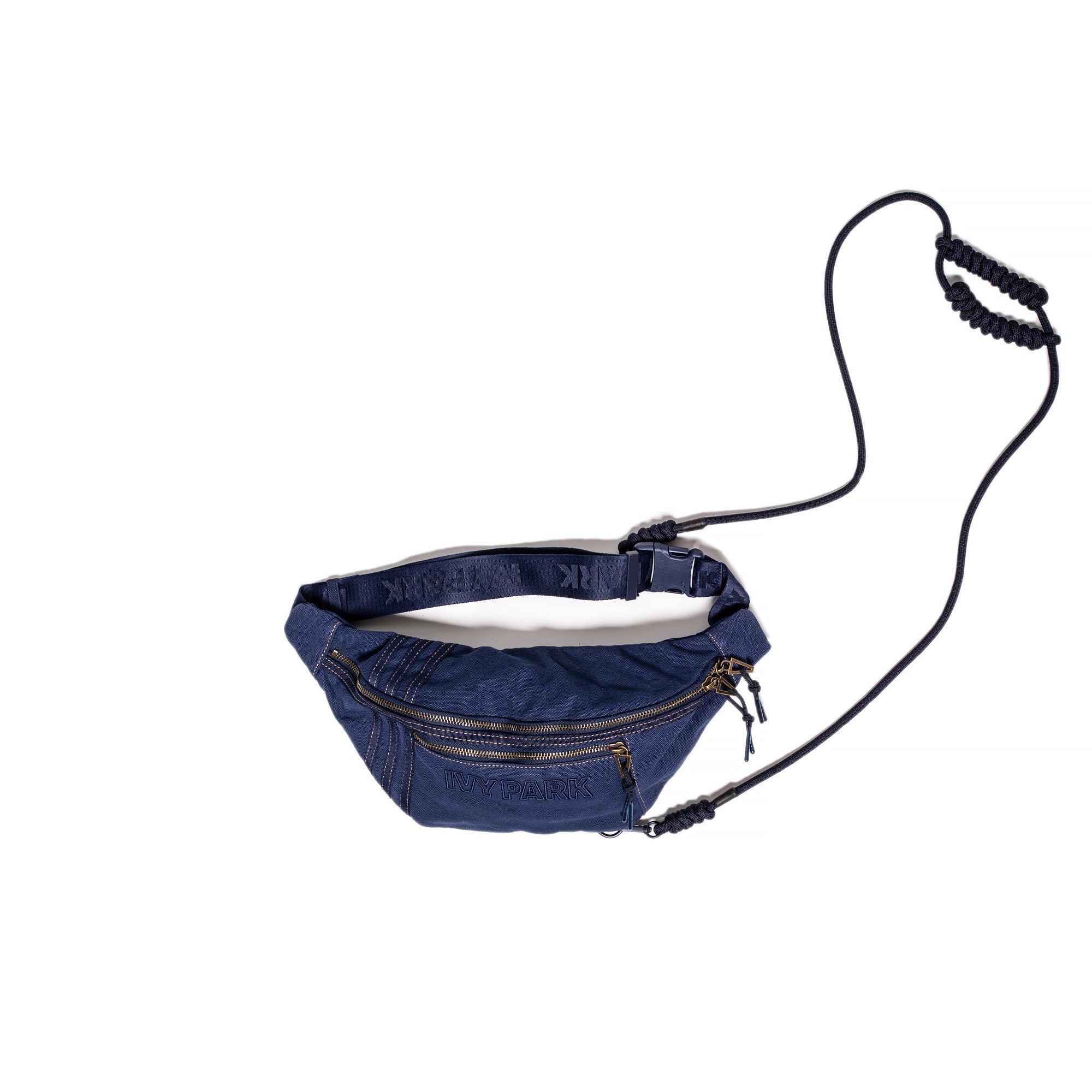 Оригінальна Womens Waist Bag Dark Blue Adidas – боковий вид - ADIDAS