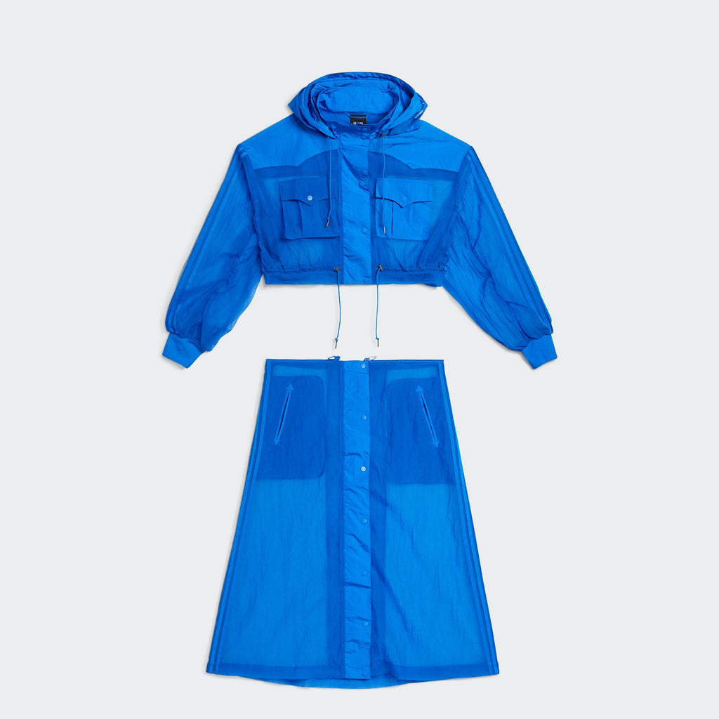 Womens Long Jacket Globlu Adidas – Гарантія оригінальності – вид ззаду