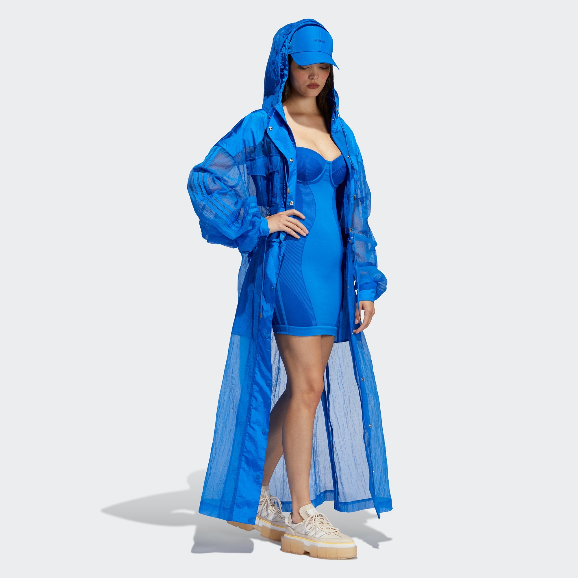 Womens Long Jacket Globlu Adidas – Гарантія оригінальності – детальний вид - ADIDAS