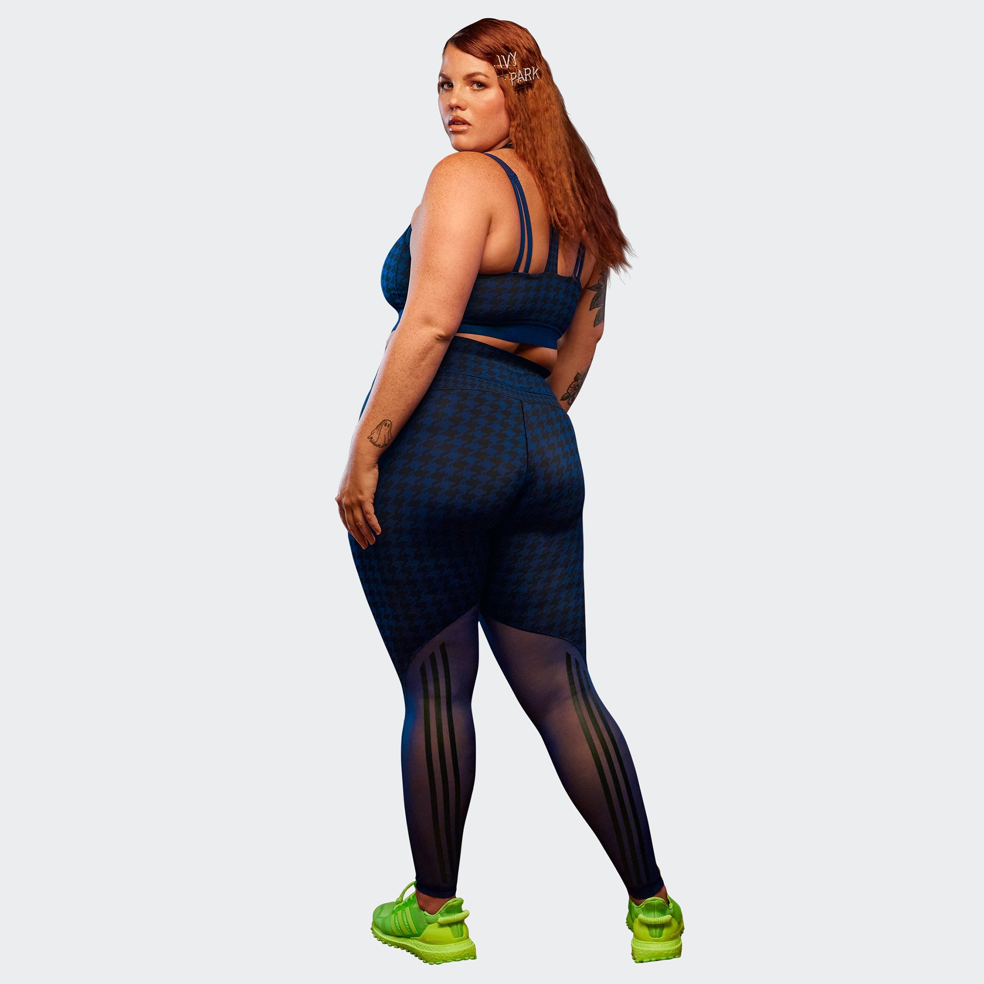 Womens Halter Bra 2.0 Dark Blue Adidas – Гарантія оригінальності – детальний вид - ADIDAS