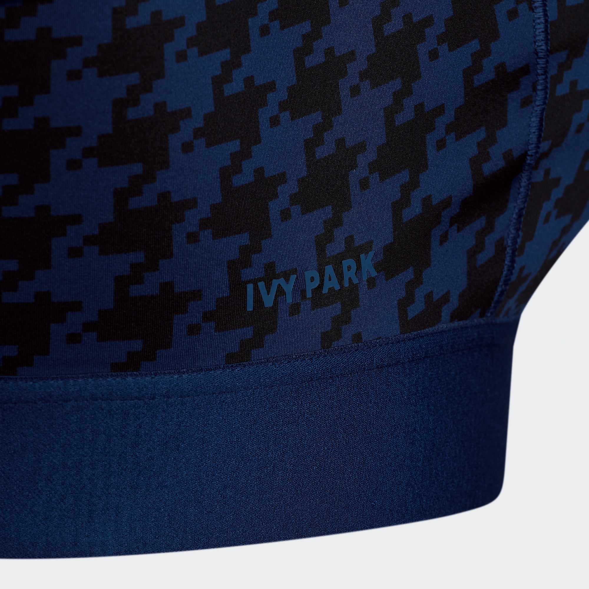 Womens Halter Bra 2.0 Dark Blue Adidas – Гарантія оригінальності – збільшений вид - ADIDAS