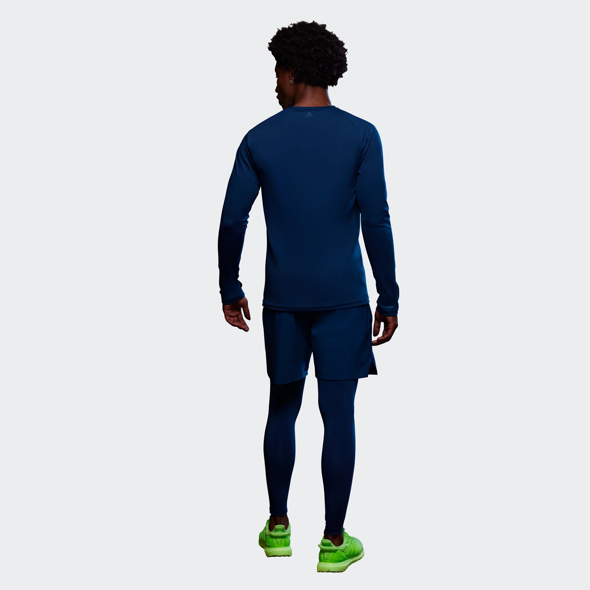 Mens Short Dark Blue Adidas – Гарантія оригінальності – детальний вид - ADIDAS