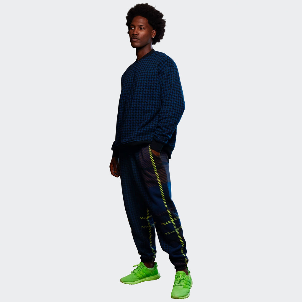 Crewneck Dark Blue Adidas – Гарантія оригінальності – вид ззаду