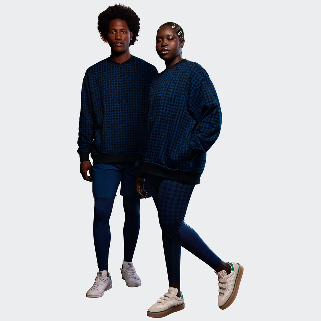 Crewneck Dark Blue Adidas – Гарантія оригінальності – детальний вид