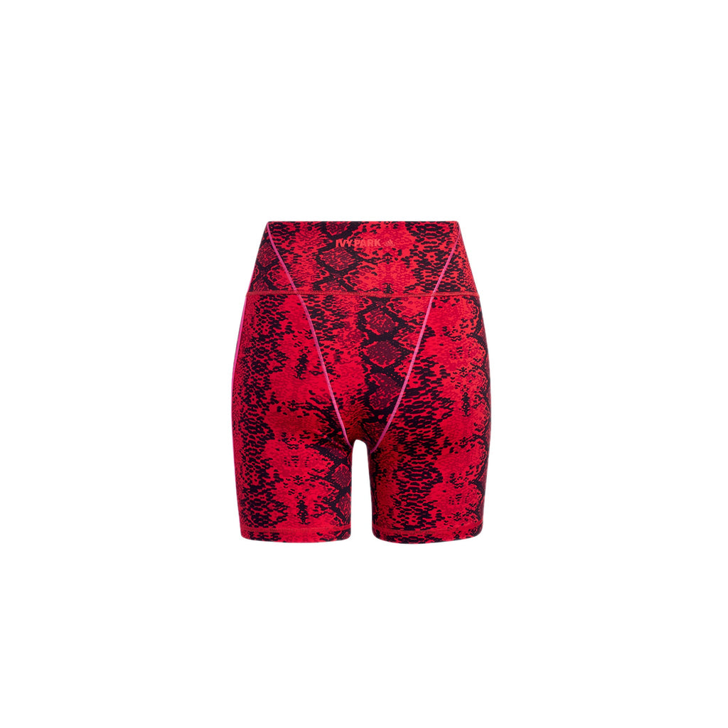 Womens Short Tight Red Adidas – Гарантія оригінальності – вид ззаду