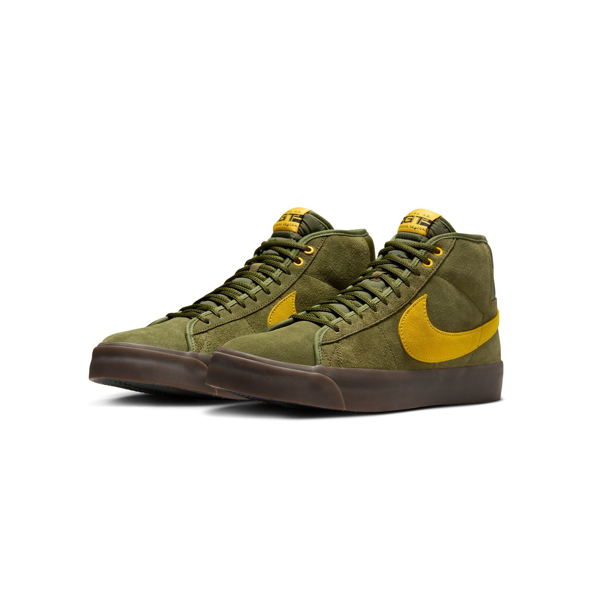 Оригінальна X Antihero Mens Zoom Blazer MID Shoes Nike – вид ззаду