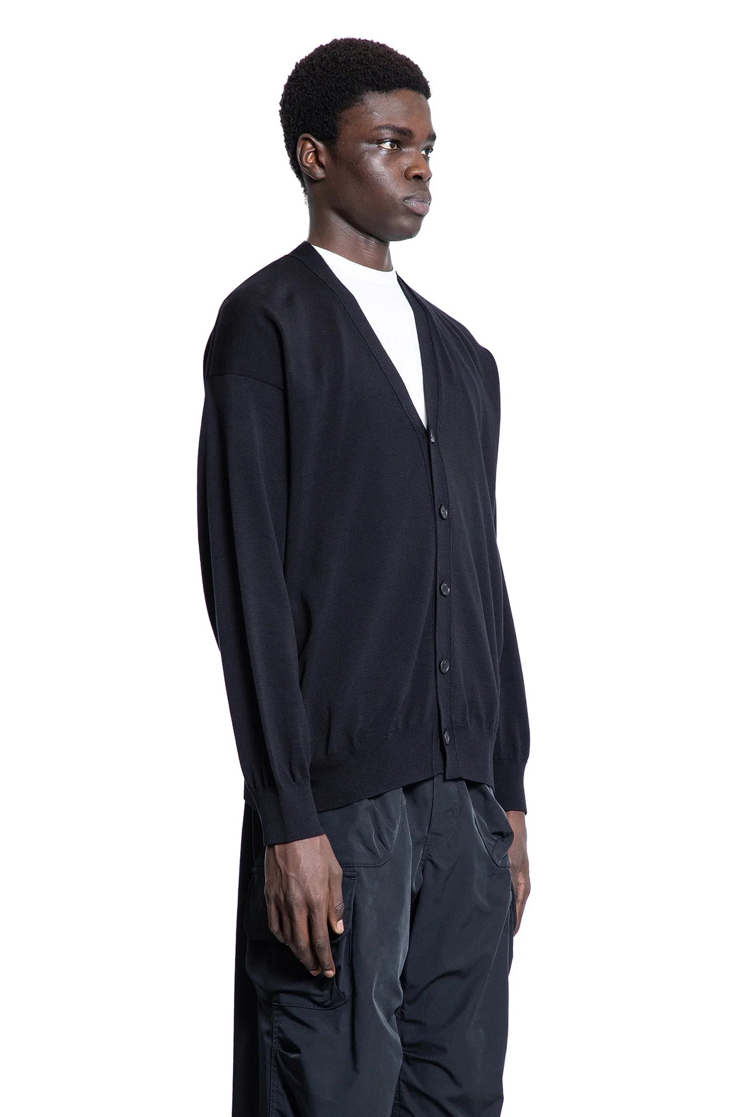 Cotton Logo Cardigan Comme des garcons оригінал – Купити в Україні – вид ззаду