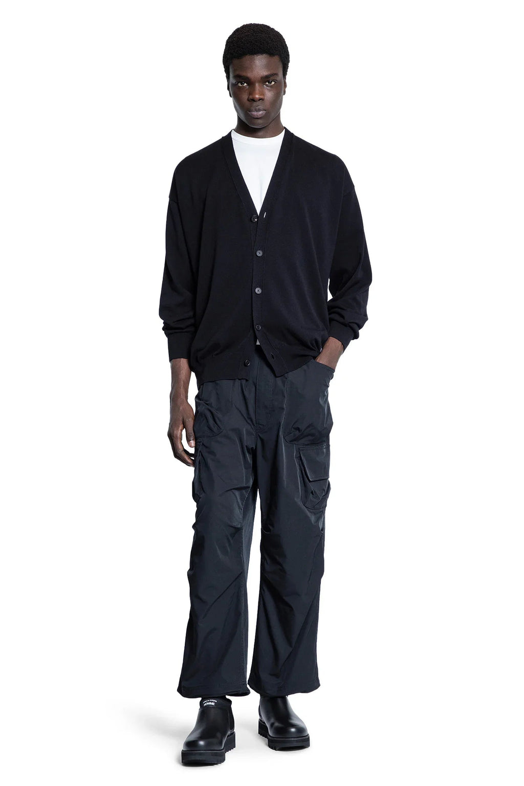 Cotton Logo Cardigan Comme des garcons оригінал – Купити в Україні – збільшений вид