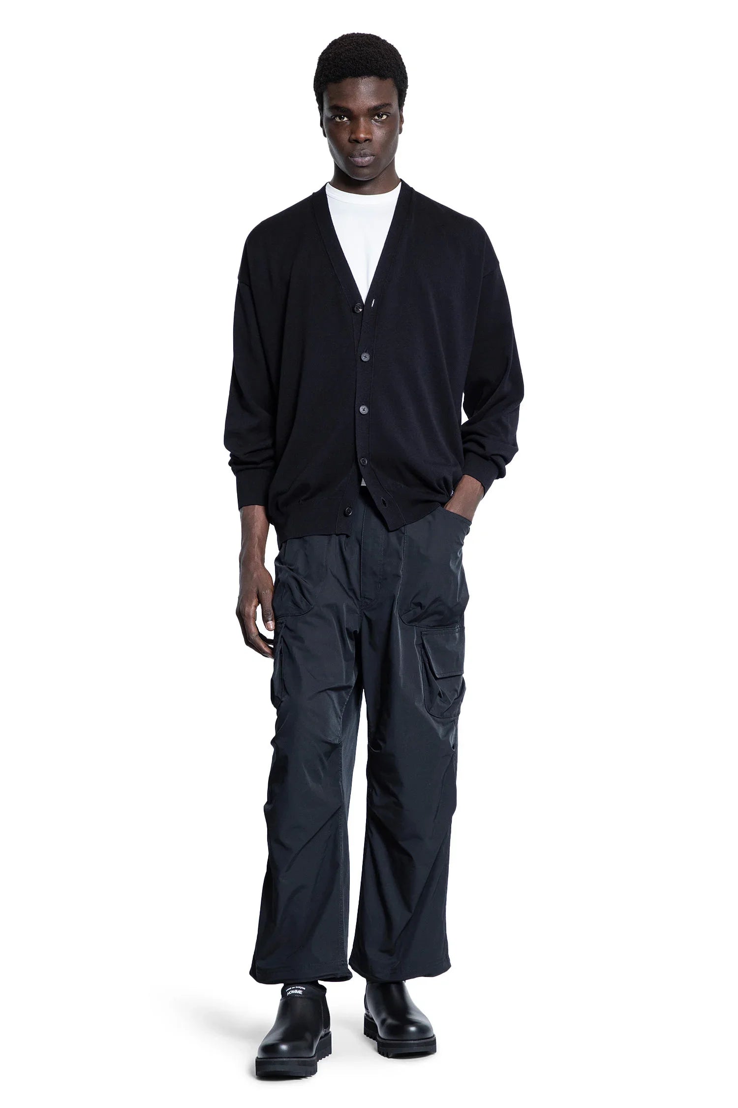 Cotton Logo Cardigan Comme des garcons оригінал – Купити в Україні – збільшений вид