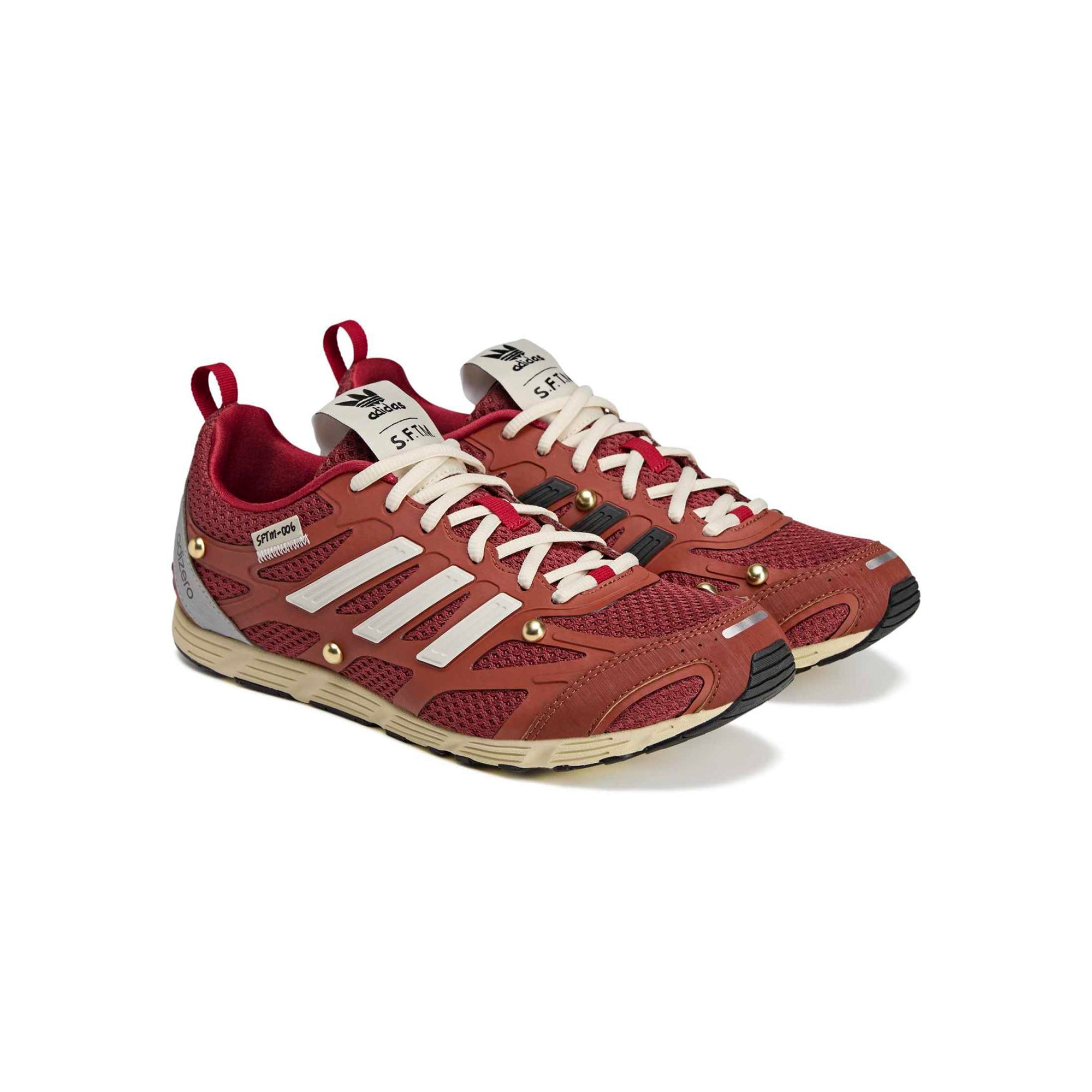 x SFTM Mens Adizero PR Shoes ADIDAS – Гарантія оригінальності – вид ззаду