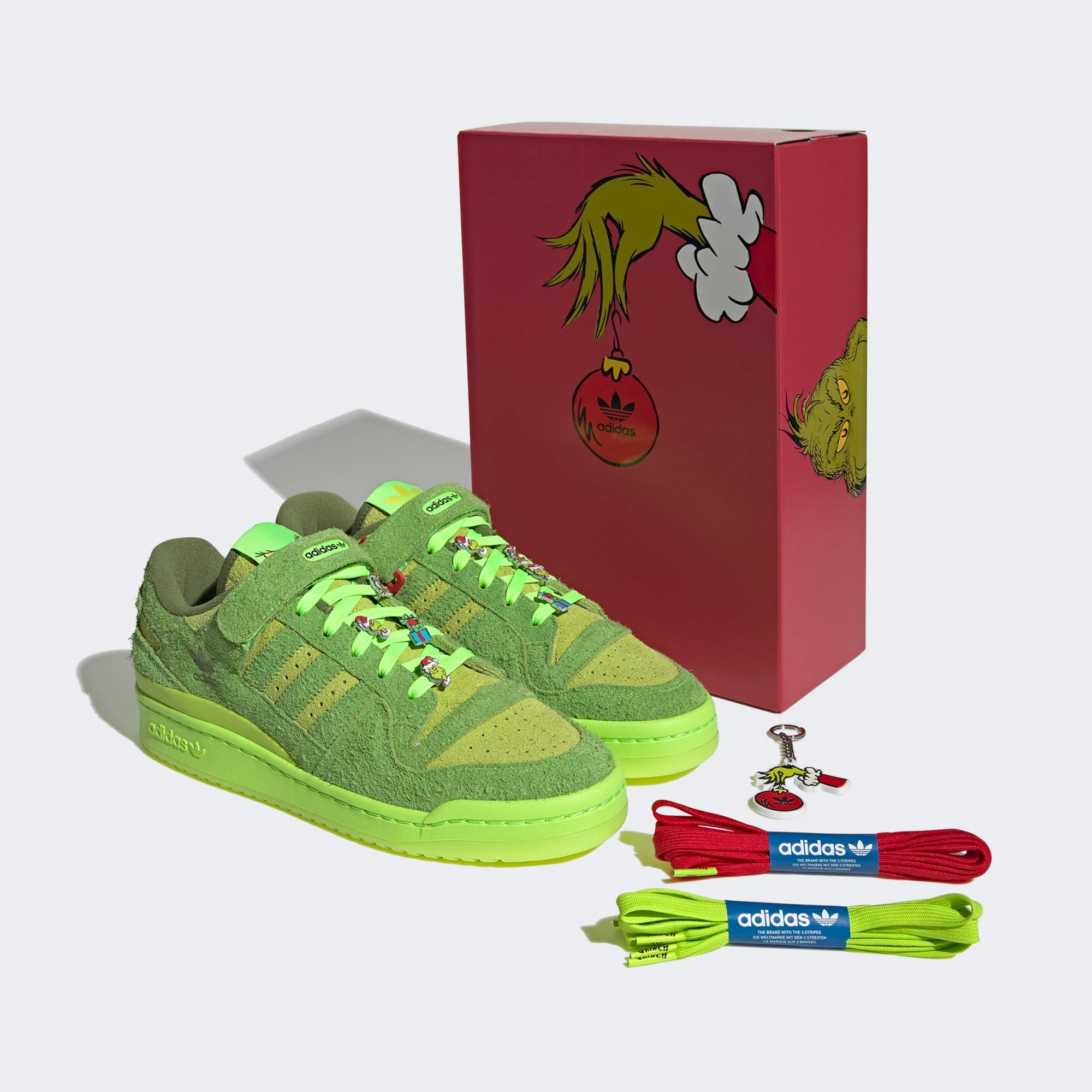Forum Low The Grinch Shoes Adidas оригінал – Купити в Україні – збільшений вид - ADIDAS