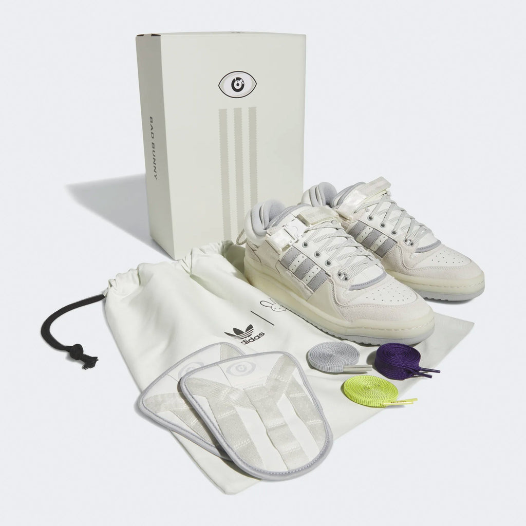 X Bad Bunny Forum Low Shoes Adidas – Гарантія оригінальності – вид ззаду