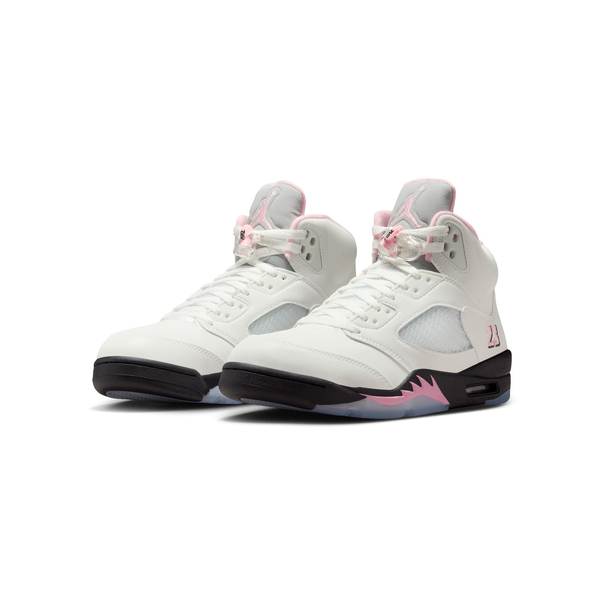 5 Mens Retro "Medium Soft Pink" Shoes AIR JORDAN оригінал – Купити в Україні – вид ззаду
