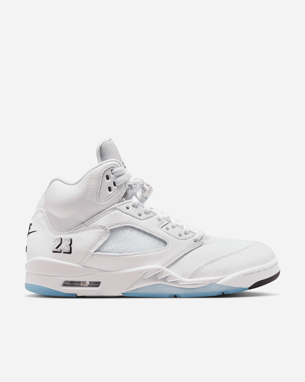 Air Jordan 5 Retro White Metallic Nike – Гарантія оригінальності – боковий вид