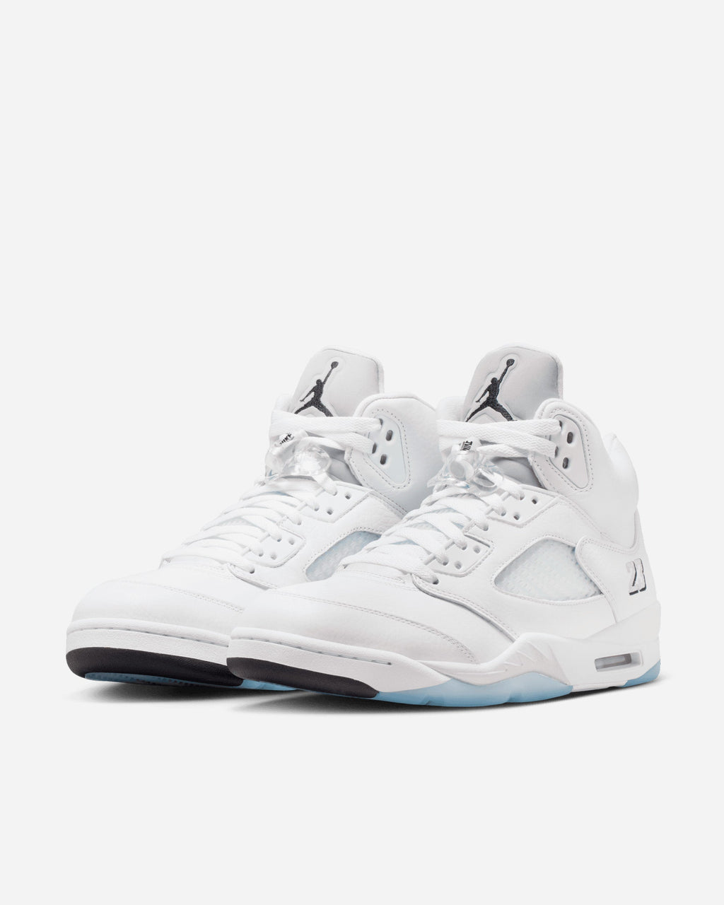 Air Jordan 5 Retro White Metallic Nike – Гарантія оригінальності – вид ззаду